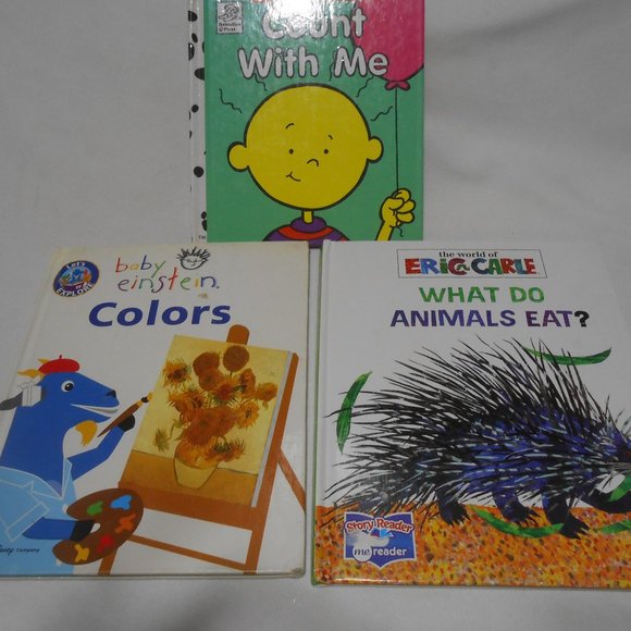 3 Children's Books: Baby Einstein Colors, Eric Carle Animals, Count with me 👦 - Picture 3 of 8